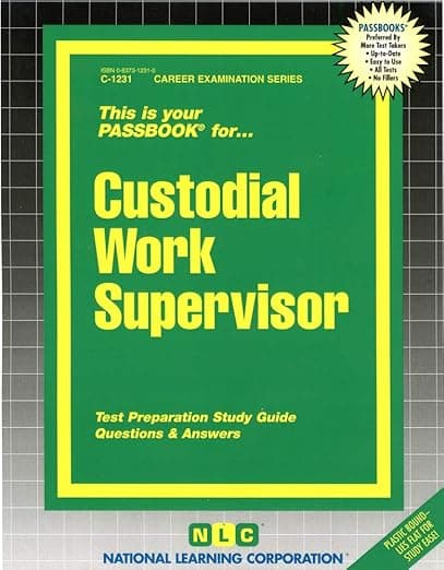 Custodial Work Supervisor(Passbooks) - National Learning Corporation