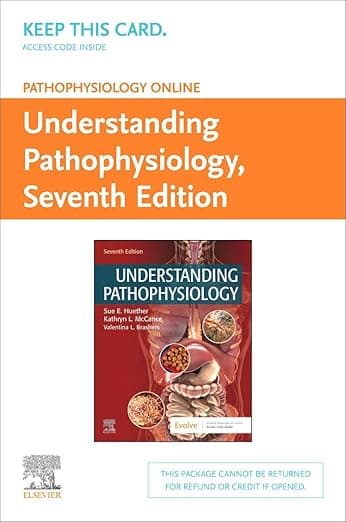 Pathophysiology Online for Understanding Pathophysiology (Access Card) - Kathryn L. McCance MS  PhD