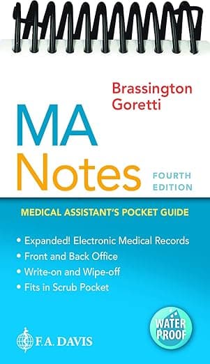 MA Notes: Medical Assistant's Pocket Guide - F.A. Davis Company