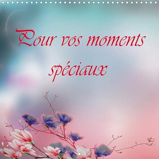 Pour vos moments speciaux 2020: Calendrier pour votre conception personnelle (Calvendo Art) (French Edition) - Calvendo Verlag GmbH