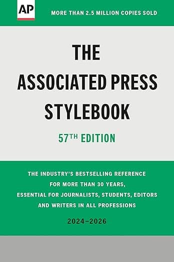 The Associated Press Stylebook: 2024-2026 - The Associated Press