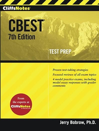 CliffsNotes CBEST: 7th Edition (CliffsTestPrep) - CliffsNotes