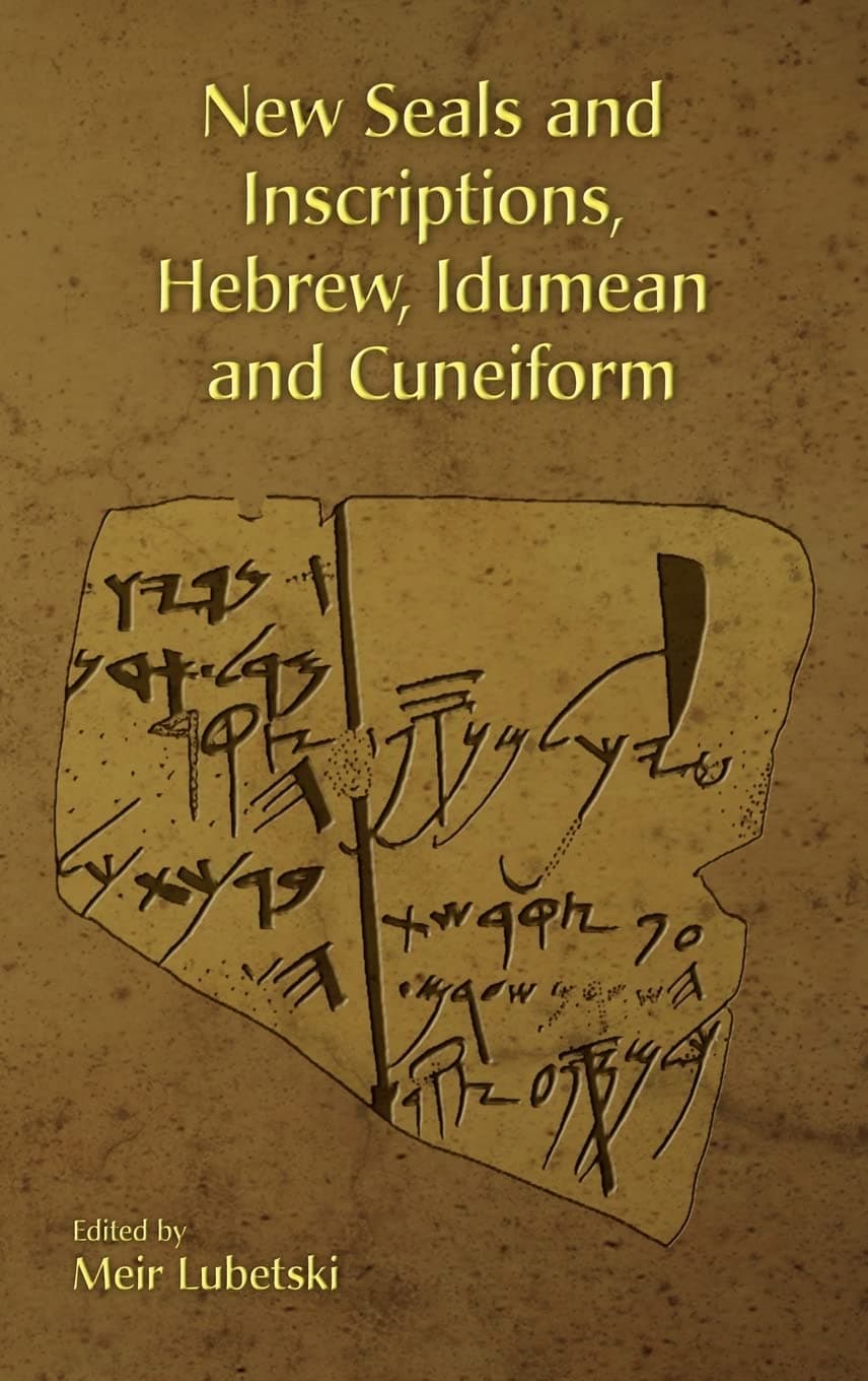 New Seals and Inscriptions, Hebrew, Idumean and Cuneiform (Hebrew Bible Monographs) - Meir Lubetski