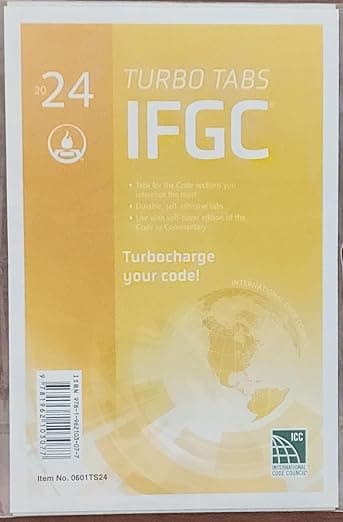 2024 International Fuel Gas Code Turbo Tabs, Soft Cover Version