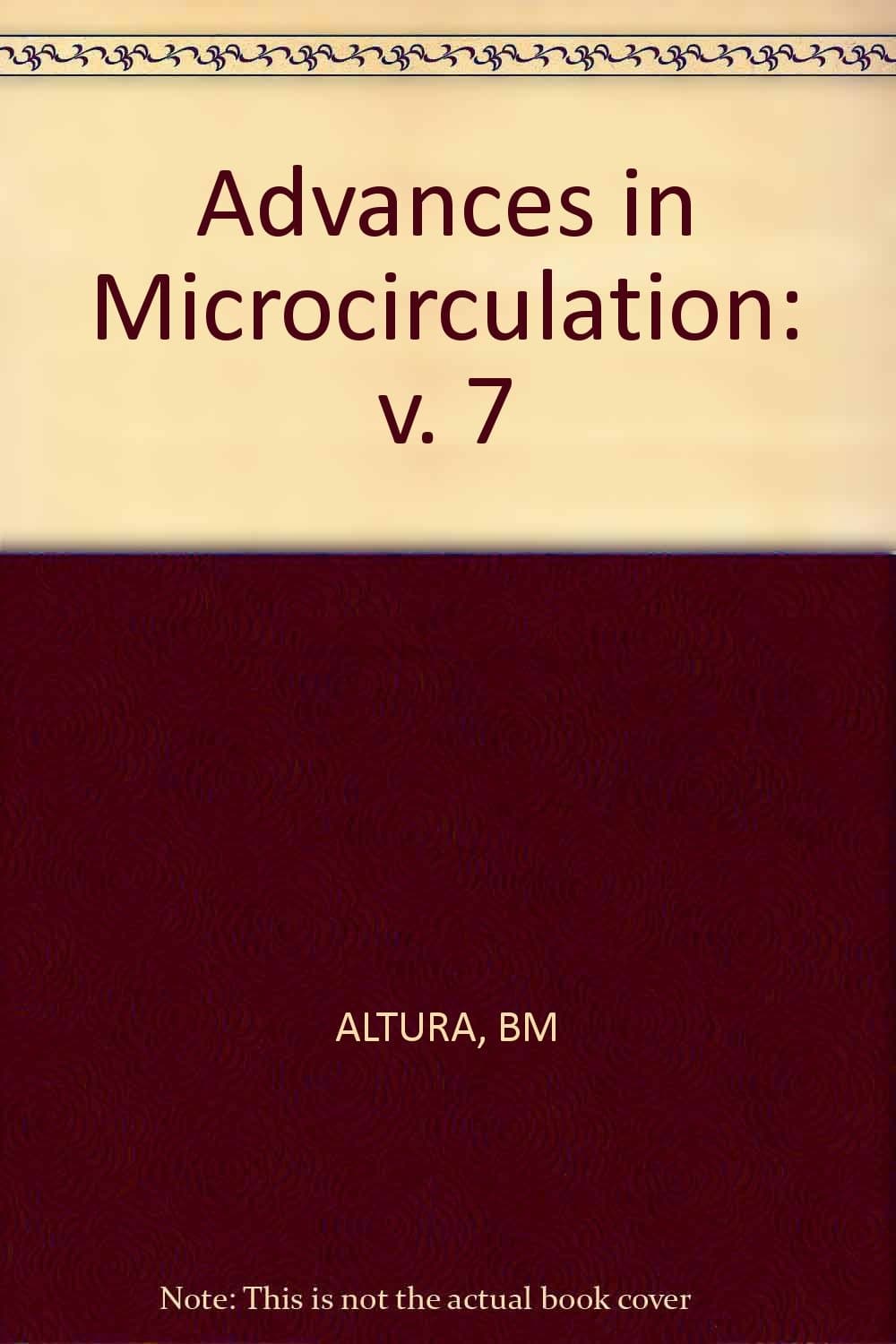 Advances in Microcirculation