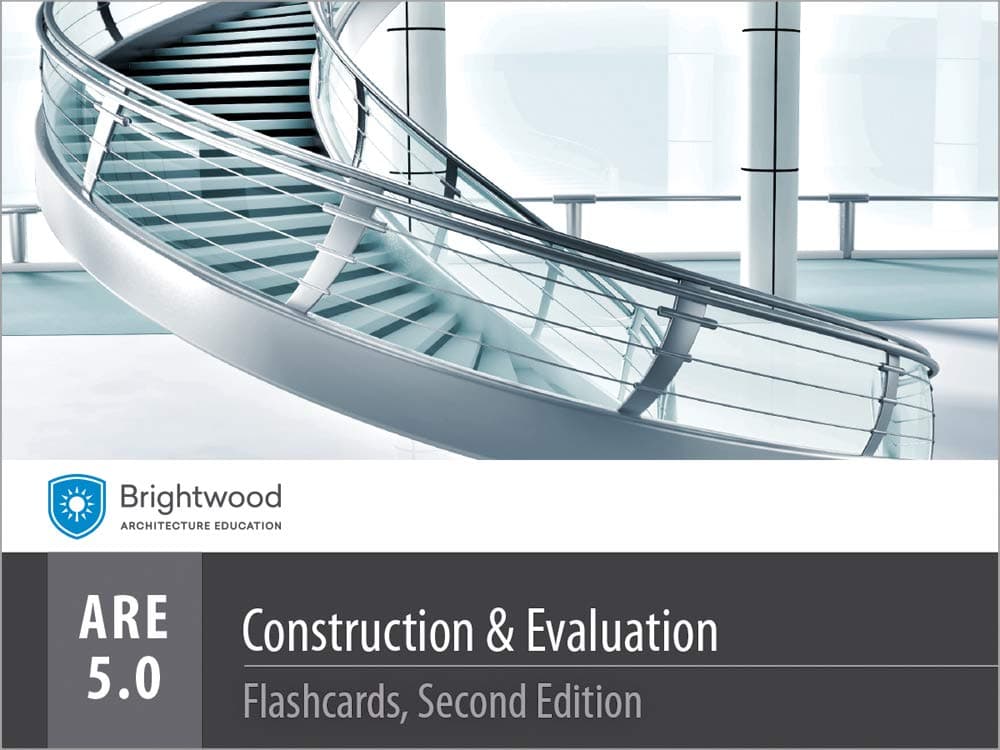 Construction & Evaluation 5.0 Flashcards - PPI, a Kaplan Company