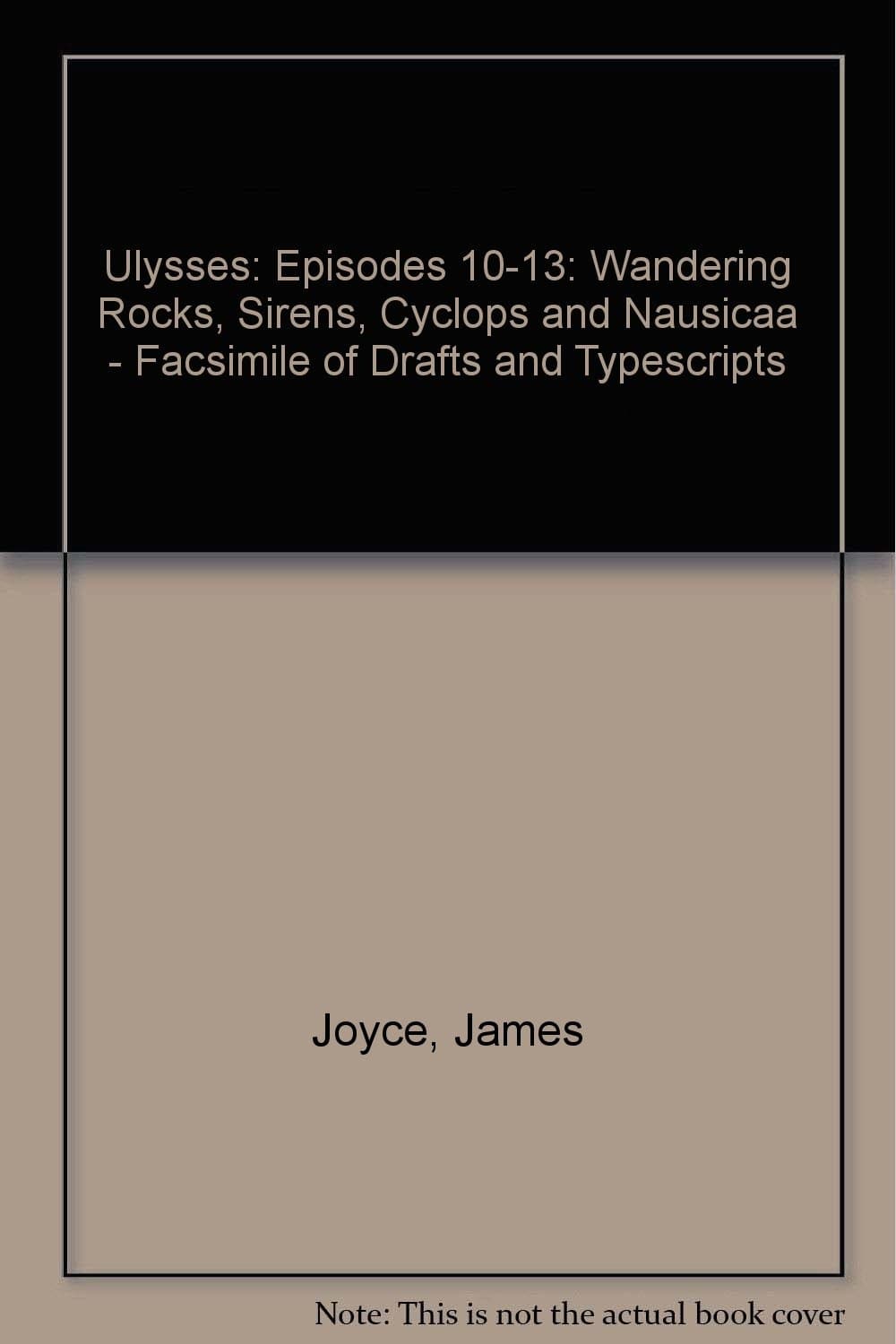 ULYSSES WANDERING ROCKS (The James Joyce archive) - Joyce