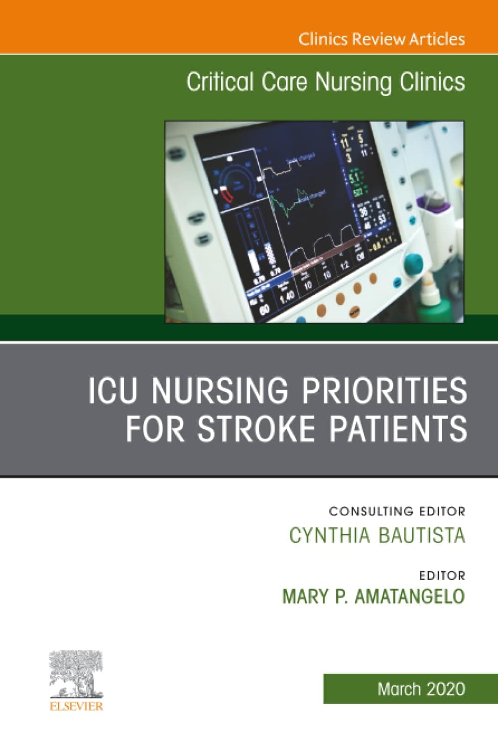 ICU Nursing Priorities for Stroke Patients, An Issue of Critical Care Nursing Clinics of North America (The Clinics: Nursing, Volume 32-1)