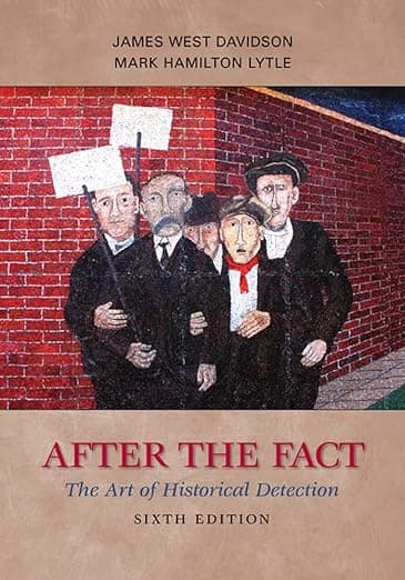 After the Fact: The Art of Historical Detection - James Davidson