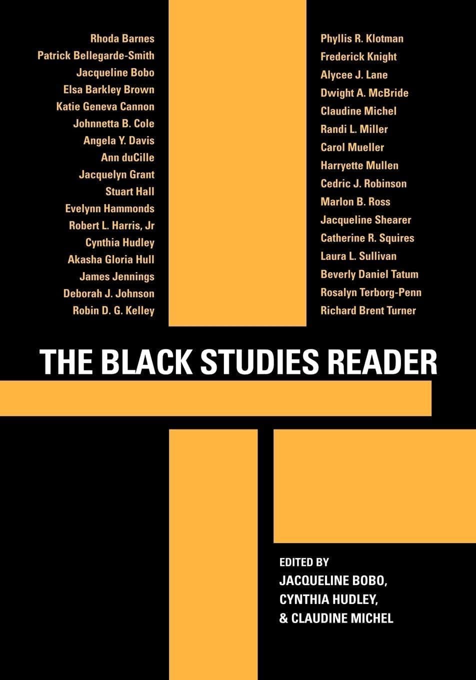 The Black Studies Reader - Jacqueline Bobo