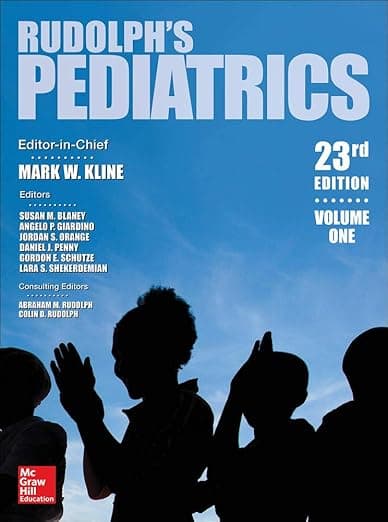Rudolph's Pediatrics, 23rd Edition - Mark W. Kline
