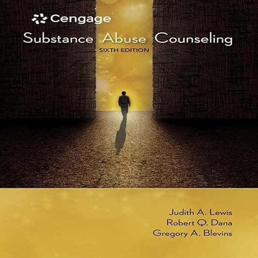 Substance Abuse Counseling (MindTap Course List) - Judith Lewis