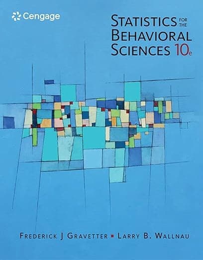 Statistics for the Behavioral Sciences - Standalone Book - Frederick Gravetter