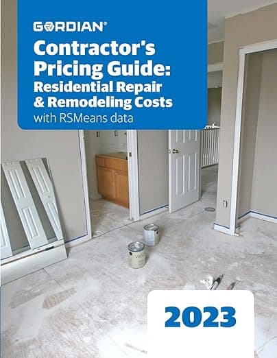 Contractor's Pricing Guide Residential Repair & Remodeling Costs 2023: With Rsmeans Data - R S Means Co