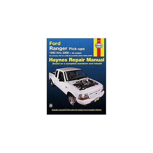 Ford Ranger Pick-ups, 1993-2010 (Hayne's Automotive Repair Manual) - Delmar  Cengage Learning