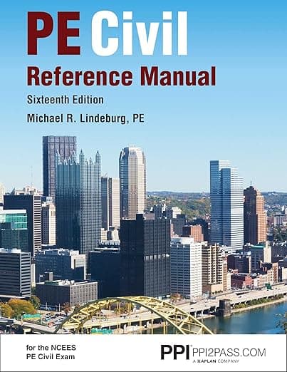 PPI PE Civil Reference Manual, 16th Edition, A Comprehensive Civil Engineering Review Book - PPI, a Kaplan Company