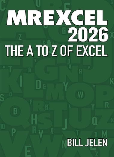 MrExcel 2026: The A to Z of Excel - Bill Jelen