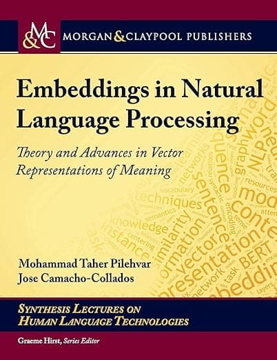Embeddings in Natural Language Processing: Theory and Advances in Vector Representations of Meaning (Synthesis Lectures on Human Language Technologies) - Morgan & Claypool