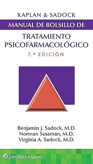 Kaplan & Sadock. Manual de bolsillo de tratamiento psicofarmacológico (Spanish Edition) - Benjamin Kaplan