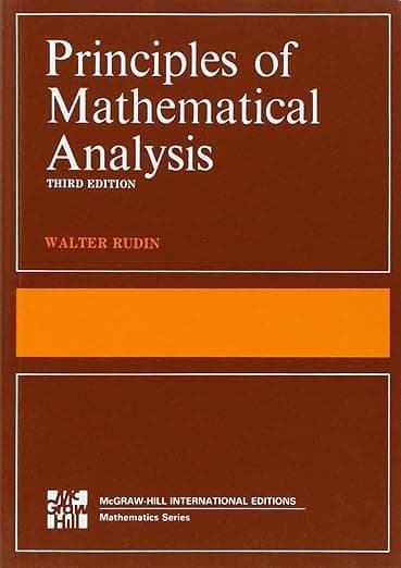 Principles of Mathematical Analysis (Int'l Ed) - McGraw-Hill Publishing Company