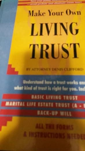 Make Your Own Living Trust - Thorndike Pr