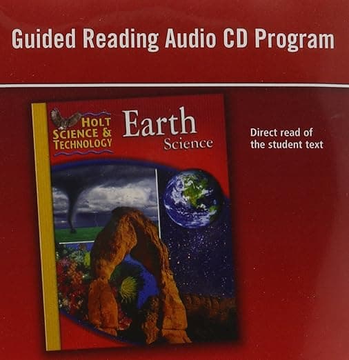 Science & Technology Guided Reading Audio Cd Program: Earth Science - Holt Rinehart & Winston
