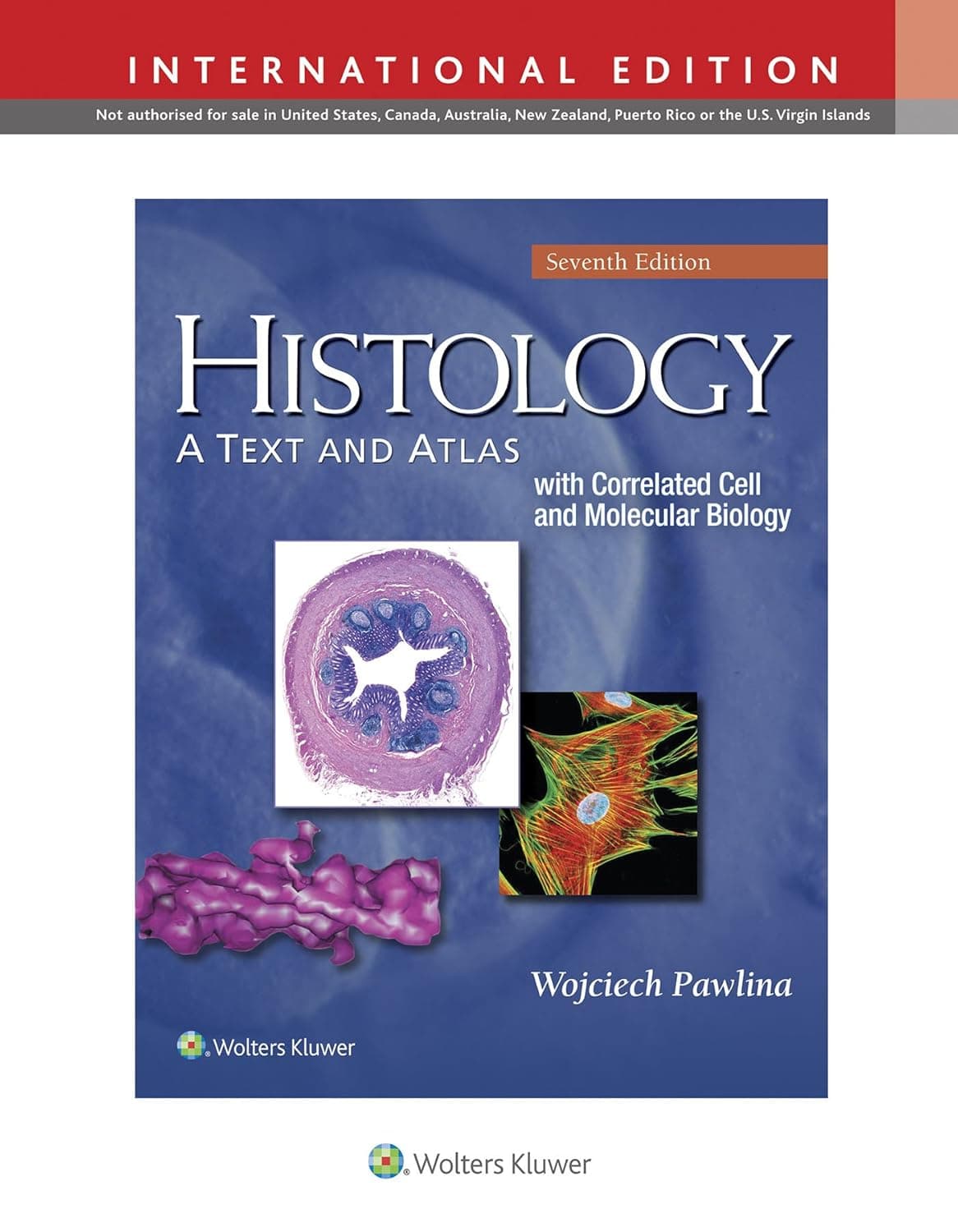 Histology: A Text and Atlas: With Correlated Cell and Molecular Biology - Michael H Ross PhD