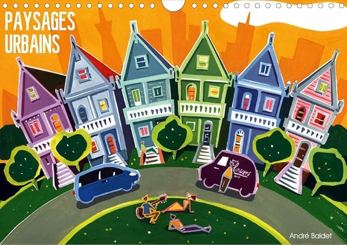 PAYSAGES URBAINS 2020: Peintures de quelques villes du monde. Gouaches sur papier. (Calvendo Places) (French Edition) - Calvendo Verlag GmbH
