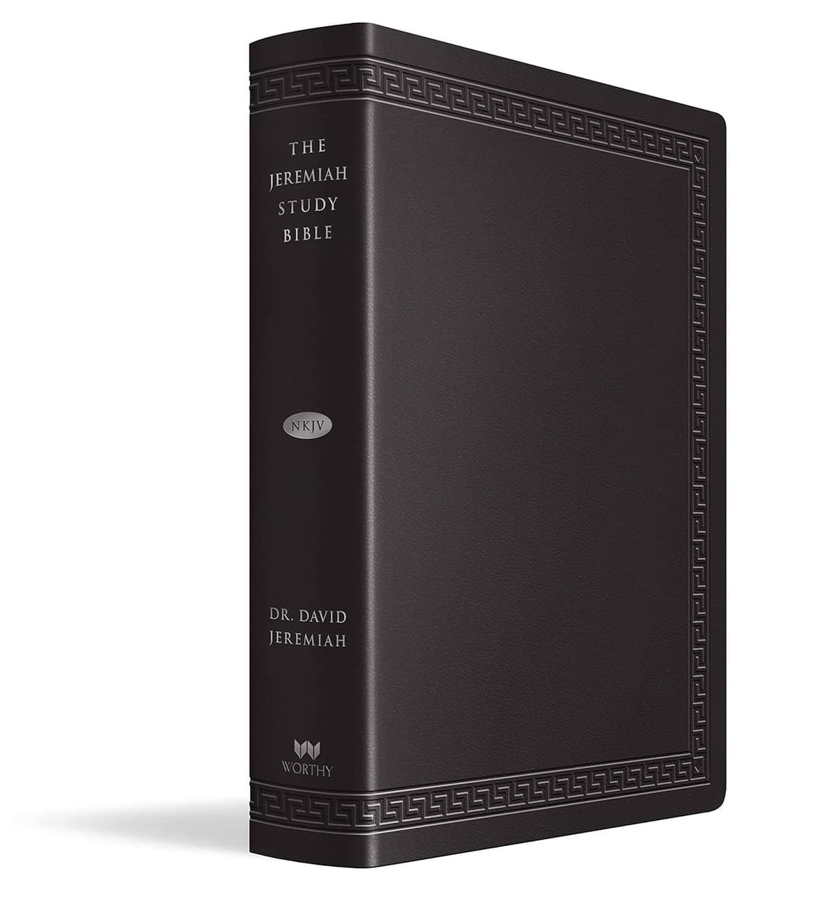 The Jeremiah Study Bible, NKJV Large Print Edition, Black LeatherLuxe® w/thumb index: What It Says. What It Means. What It Means for You. - Dr. David Jeremiah