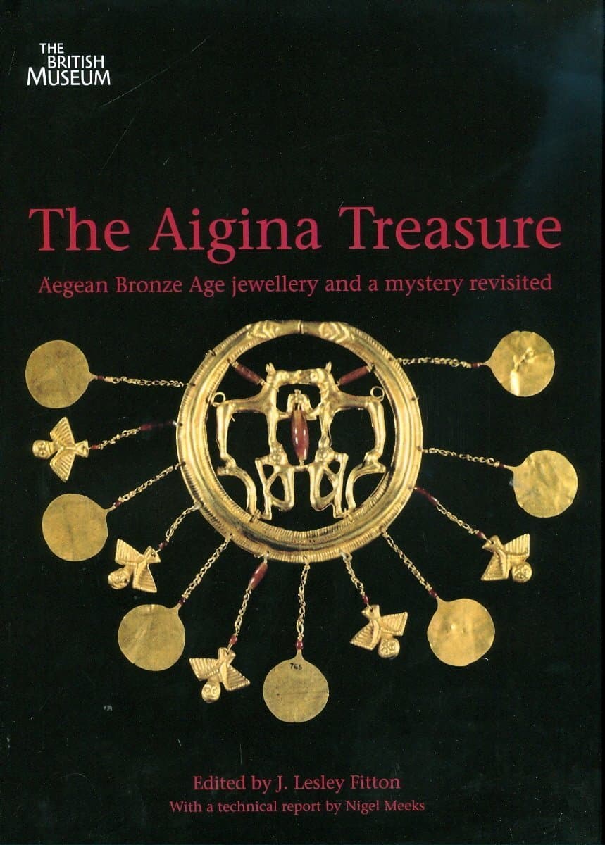 The Aigina Treasure y J Lesley Fitton - J. Lesley Fitton