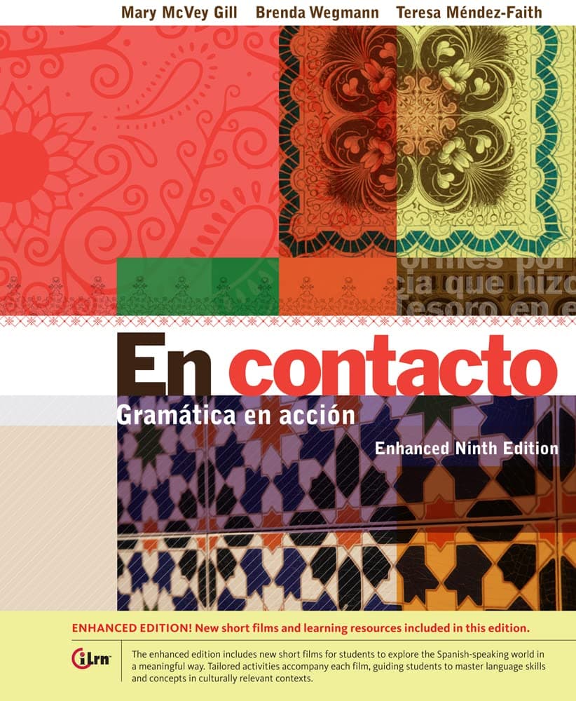 En contacto, Enhanced Student Text: Gramática en accion (World Languages)
