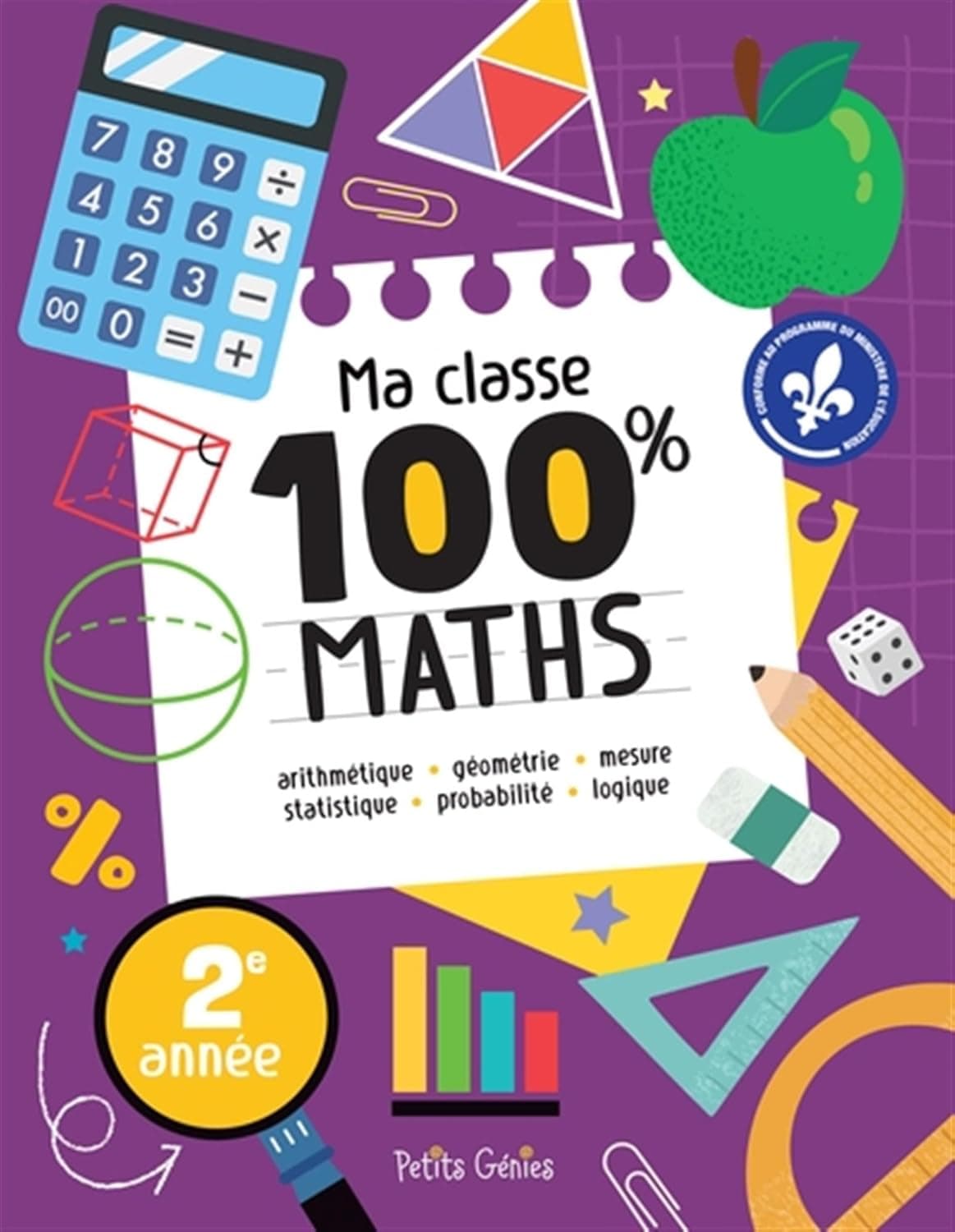 Ma classe 100% maths - 2e année - Collectif