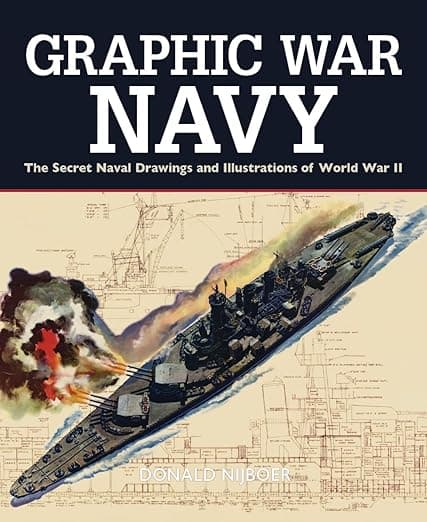 Graphic War Navy: The Secret Naval Drawings and Illustrations of World War II - Donald Nijboer