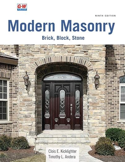 Modern Masonry: Brick, Block, Stone - E. Mason