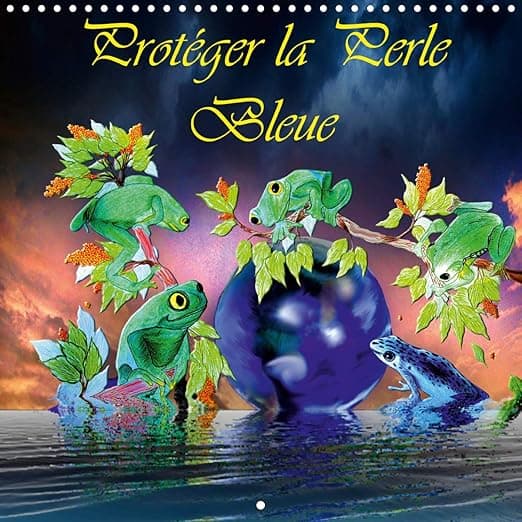 Proteger la Perle Bleue 2020: Dessins au crayon de couleur : notre beau monde sur le chemin entre la lumiere et les tenebres, entre ici et maintenant. (Calvendo Art) (French Edition) - Calvendo Verlag GmbH