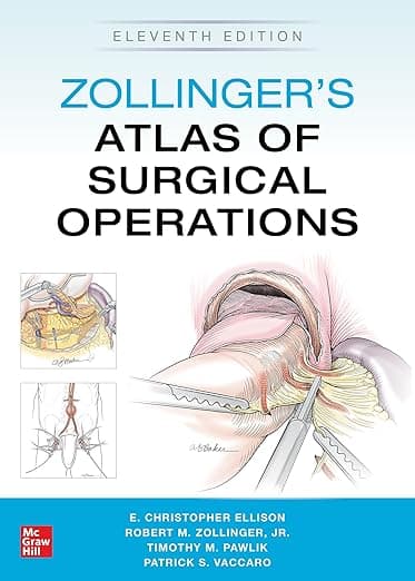 Zollinger's Atlas of Surgical Operations, Eleventh Edition - Robert M. Zollinger