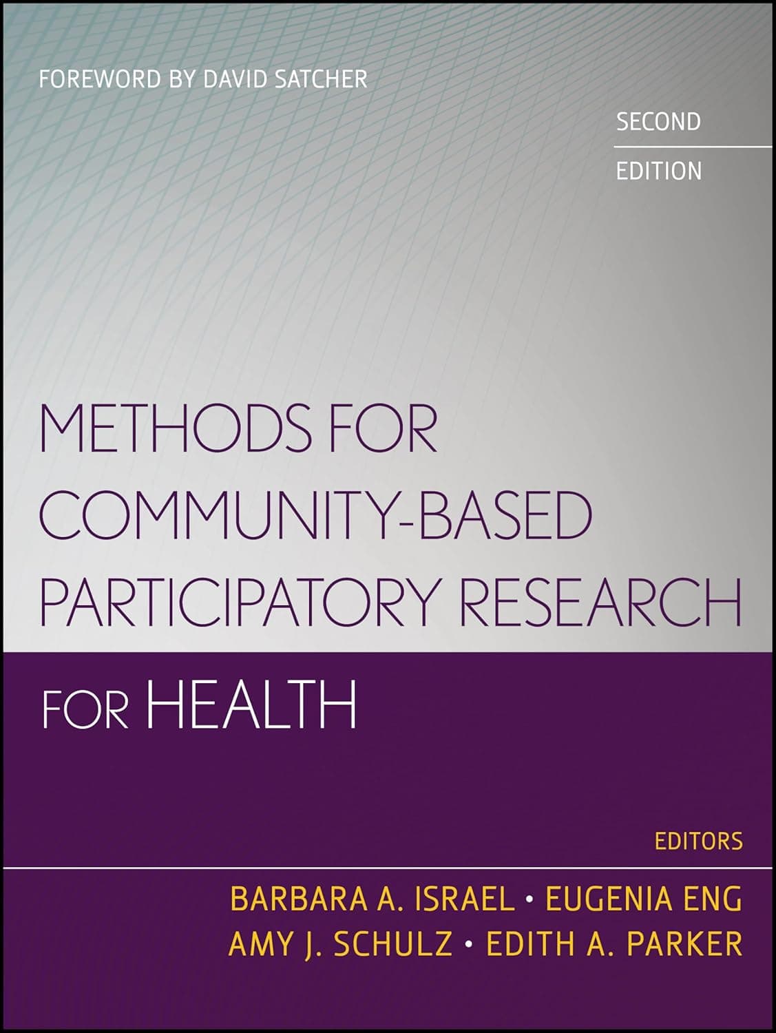 Methods for Community-Based Participatory Research for Health - Jossey-Bass