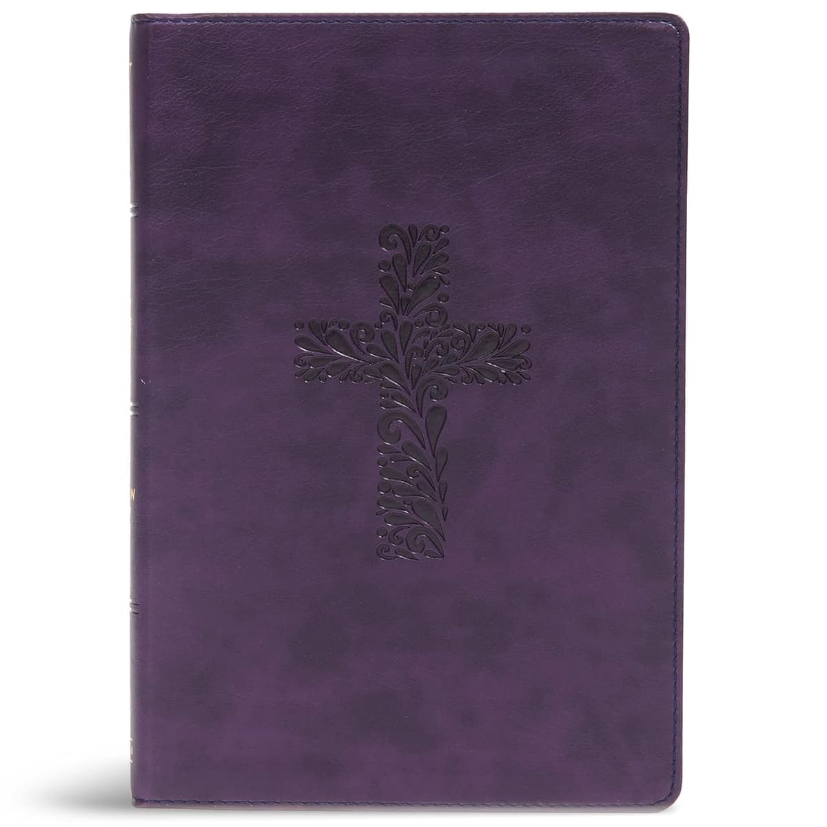 KJV Rainbow Study Bible, Purple LeatherTouch, KJV Holy Bible, Black Letter, Pure Cambridge Text, Color Coded, Bible Study Helps, Reading Plans, Full-Color Maps, Easy to Read Bible MCM Type