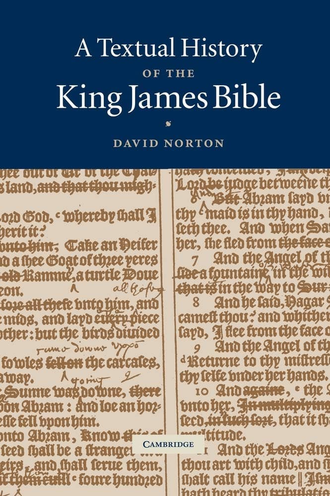 A Textual History of the King James Bible - David Norton