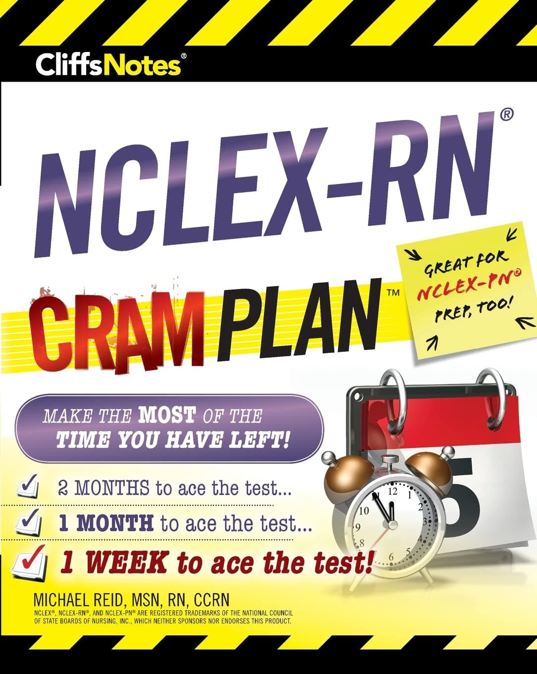 CliffsNotes NCLEX-RN Cram Plan: Illustrated Edition (CliffsNotes Cram Plan) - CliffsNotes