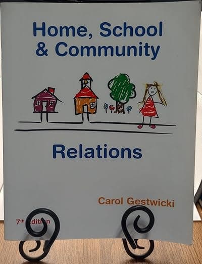 Home, School, and Community Relations - Wadsworth Publishing