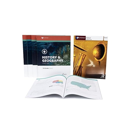 Lifepac Geography (Lifepac Select) - ALPHA OMEGA PUBLICATIONS
