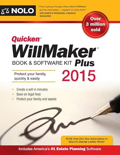 Quicken Willmaker Plus 2015 - Nolo