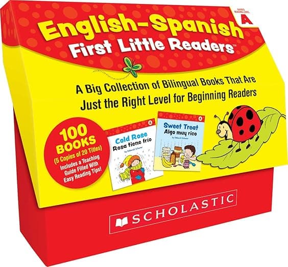 English-Spanish First Little Readers: Guided Reading Level A (Classroom Set): 25 Bilingual Books That are Just the Right Level for Beginning Readers - Scholastic