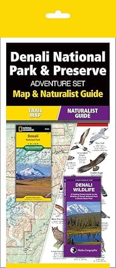Denali National Park & Preserve Adventure Set: Trail Map & Wildlife Guide - Waterford Press Waterford Press