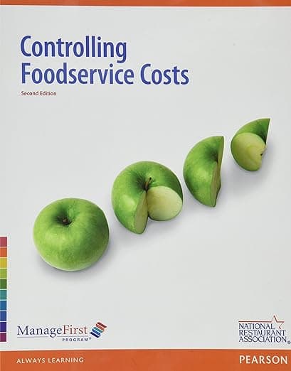 ManageFirst: Controlling Foodservice Costs w/ Online Exam Voucher + ManageFirst Exam Prep: Costs and Accounting - Pearson