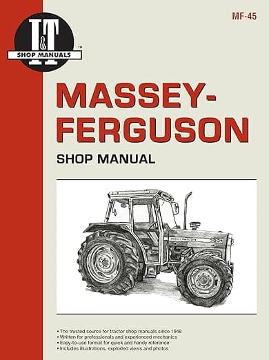 Massey Ferguson Shop Manual Models MF362 365 375 383 390+ - Penton Staff