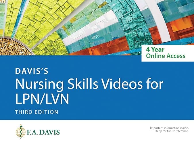 Davis's Nursing Skills Videos for LPN/LVN 4-year Online 3e Access Card - F.A. Davis