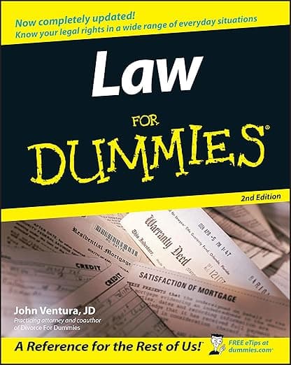 Law For Dummies - JD John Ventura