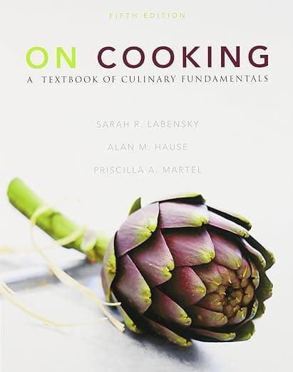 On Cooking: A Textbook of Culinary Fundamentals - PRENTICE HALL